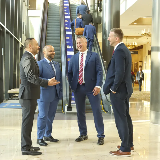 Knights of Columbus agents collaborating with clients